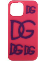 Dolce & Gabbana coque pour iPhone 13 Pro Max imprimée - Rose