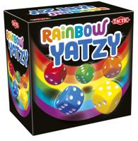 Tactic dobbelspel Rainbow Yatzy junior 12,4 x 8 cm