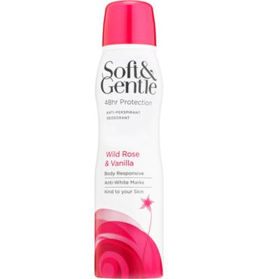 Soft & Gentle Soft & Gentle Deodorant Spray Wild Rose & Vanilla (150ml)