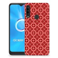 Alcatel 1SE (2020) TPU bumper Batik Rood
