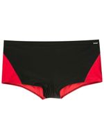 Amir Slama short de bain à design bicolore - Rouge