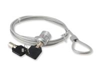 Conceptronic 1.5m veiligheidsslot voor notebook Vergrendelen