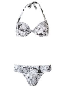 Amir Slama printed bikini set - Blanc