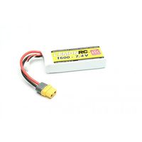 LemonRC LiPo accupack 7.4 V 1600 mAh Aantal cellen: 2 35 C Softcase XT60