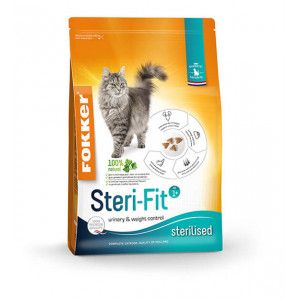 Fokker Steri-Fit kattenvoer 2 x 10 kg