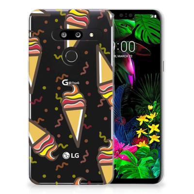 LG G8 Thinq Siliconen Case Icecream