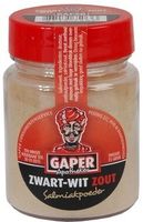 Gaper Zwart Wit Zout Salmiakpoeder 30 Gram 24 Stuks - thumbnail