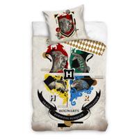 Harry Potter Dekbedovertrek Gryffindor - Multi - 1-persoons 140x200 Cm