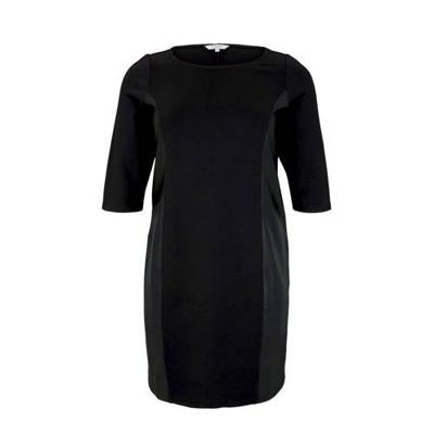 Tom Tailor My True Me coated jurk zwart