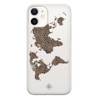 iPhone 12 transparant hoesje - Wild world