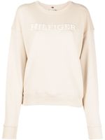 Tommy Hilfiger sweat en coton à logo imprimé - Tons neutres