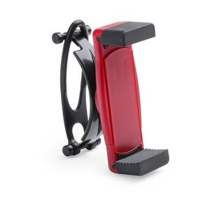 Universele mobiele telefoon houder voor fiets rood