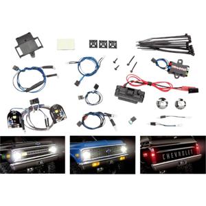 Traxxas TRX-8090 Tuning-onderdeel Lichtset compleet met Power Supply voor 9111 + 9112 ruiten