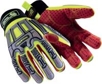 HexArmor Rig Lizard 6068210 kunstleer, aramide vezel snijbestendige handschoen maat (handschoenen): 10