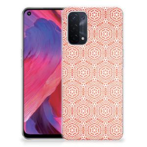 OPPO A93 5G TPU bumper Pattern Orange