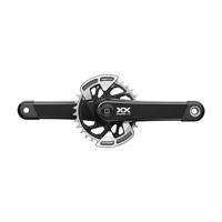 Sram Uniseks – volwassenen Eagle-2283548631 crankset, zwart, eenheidsmaat