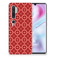 Xiaomi Mi Note 10 Pro TPU bumper Batik Rood - thumbnail