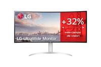 LG 40WP95C-W Ultra Wide Screen Monitor 21:9 LG UltraWide 39,7 inch (IPS: 5120x2160, 300cd/m², 1000:1, DCI-P3> 98%); HDMIx2, DPx1, USB-Cx1, USB-A. x2; HDR1. 0; PBP-modus; Luidspreker 2 x 10 W, Kleur: wit