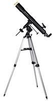 Bresser Quasar EQ 80/900 Telescopische refractor met smartphone-camera-adapter en hoogwaardig zonnefilter, inclusief montage, statief en accessoires