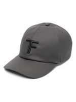 TOM FORD casquette à logo brodé - Gris - thumbnail