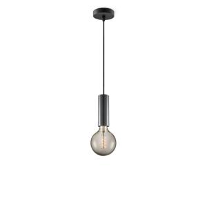 Home sweet home hanglamp Saga zwart Spiral g125 - smoke