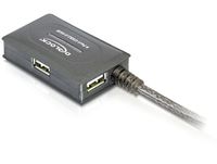 Delock 82748 USB 2.0-verlengkabel 10 m actief met 4-poorts hub - thumbnail