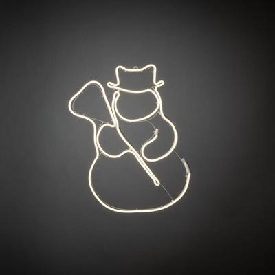 Konstsmide lichtstlang kerstman led 47 x 36 cm staal warm Konstsmide lichtstlang kerstman led 47 x 36 cm staal warm