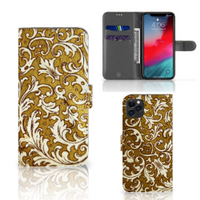 Wallet Case Apple iPhone 11 Pro Max Barok Goud - thumbnail