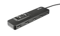 Trust Oila 7 Port USB 2.0 Hub usb-hub 20576 - thumbnail