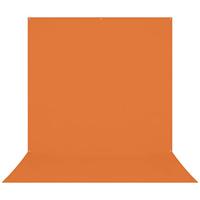 Westcott X-Drop Pro Vouwvrije achtergrond voor full-body foto's en groepsportretten, videointerviews en fotocabines, draagbaar en reisvriendelijk, 2,44 x 3,96 m, tijgeroranje