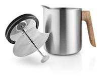 Eva Solo, Tea Cafetière 1L Nordic Kitchen, Het Zetten Van Thee, Staal En Hout, Unisex
