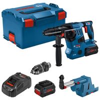 Bosch Blauw GBH 18V-28 CF | Accu Boorhamer + GDE 18V-16 stofafzuiging | in L-BOXX | incl. ProCORE 18V accu en lader - 0611921003 - thumbnail