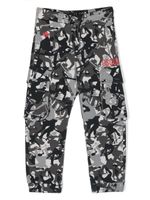 DSQUARED2 KIDS pantalon cargo à motif camouflage - Gris