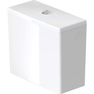 Duravit ME by Starck duoblokreservoir + binnenwerk met onderaansluiting links 6L dualflush met wondergliss wit 09381000051