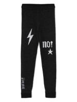 Nununu Intarsia gebreide legging - Zwart
