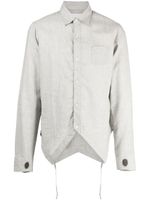 Private Stock chemise Genghis en coton - Gris - thumbnail