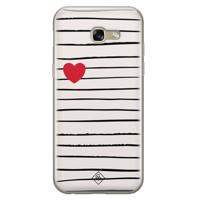 Samsung Galaxy A5 2017 siliconen hoesje - Heart queen