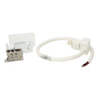 Artecta Havana Neon 1018 White - Right Angle Input Connector - thumbnail