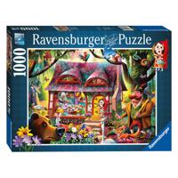 Ravensburger Puzzel Roodkapje en de Wolf, 1000st.