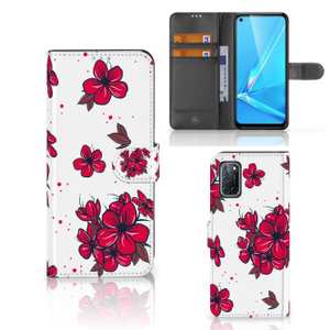 OPPO A72 | OPPO A52 Hoesje Blossom Red