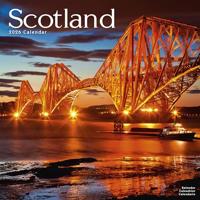 Scotland Calendar 2026 Square Travel Wall Calendar - 16 Month