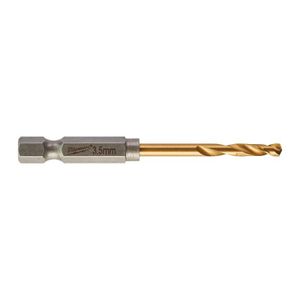 Milwaukee Accessoires Metaalboor SWave HSS-G Ti. 3.5mm -10pcs - 4932478177