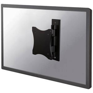 Neomounts FPMA-W810BLACK Monitor-wandbeugel 1-voudig 25,4 cm (10) - 68,6 cm (27) Zwart Kantelbaar, Zwenkbaar