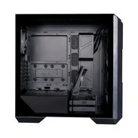 Cooler Master HAF 500 Midi-tower PC-behuizing Zwart 3 voorgeïnstalleerde LED-ventilators, Zijvenster, Stoffilter - thumbnail