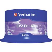 Verbatim 43550 DVD+R disc 4.7 GB 50 stuk(s) Spindel