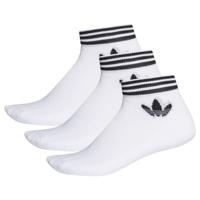 adidas Enkelsokken Trefoil 3-Pak - Wit