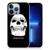 Silicone Back Case Apple iPhone 13 Pro Skull Eyes - thumbnail