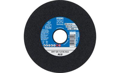 PFERD EHT 125-1,6 SG ALU 61341225 Doorslijpschijf recht 125 mm 25 stuk(s) Aluminium, Non-ferrometaal