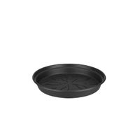 Elho green basics saucer 14 living black - thumbnail