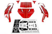 EXO Terra Buggy Body - .040" (Pre-Printed Red) (AX04037) - thumbnail